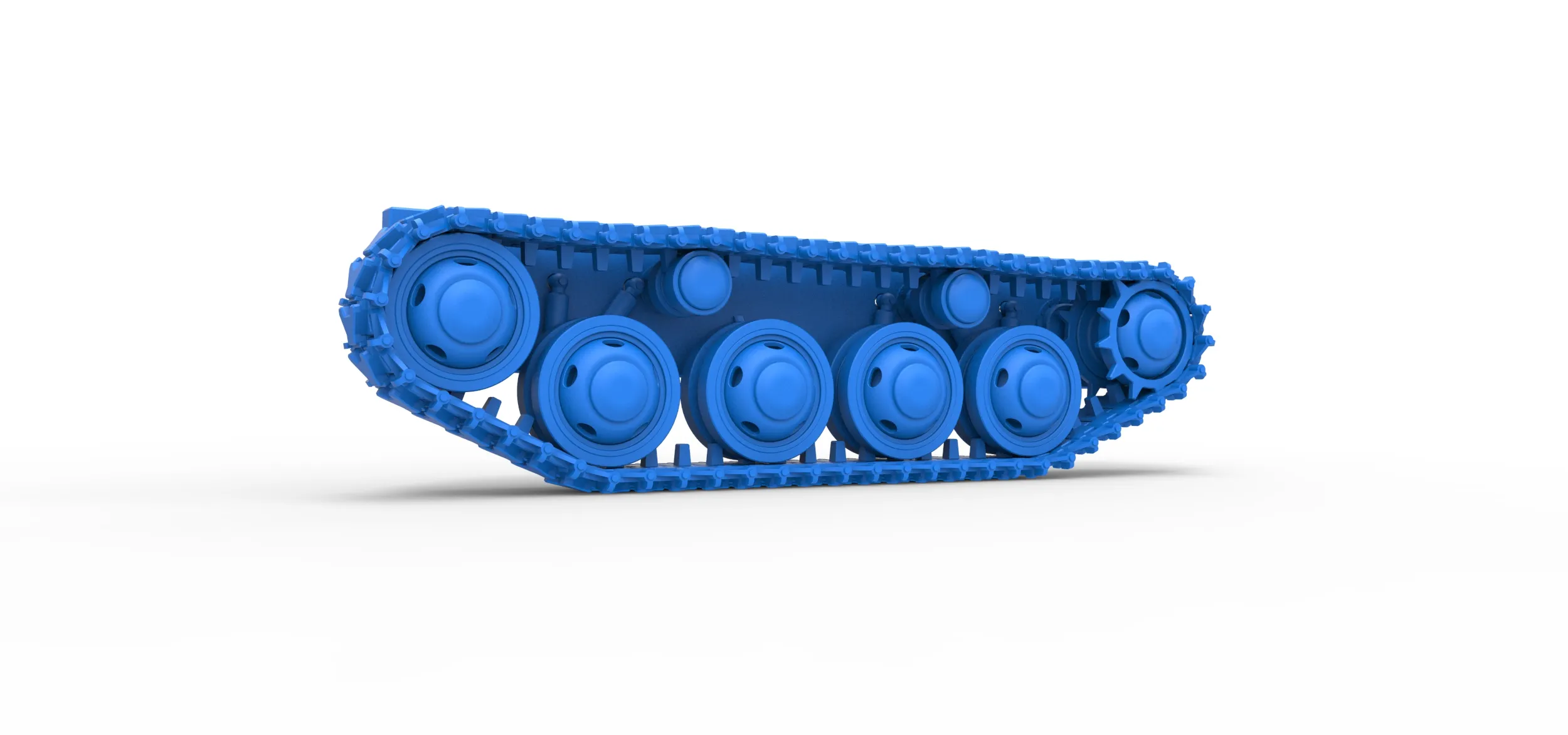 Schiene für Vintage Monster Tank Version 3 Maßstab 1:25