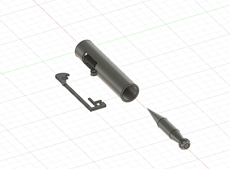 バネで飛ばすおもちゃ　spring toy fly