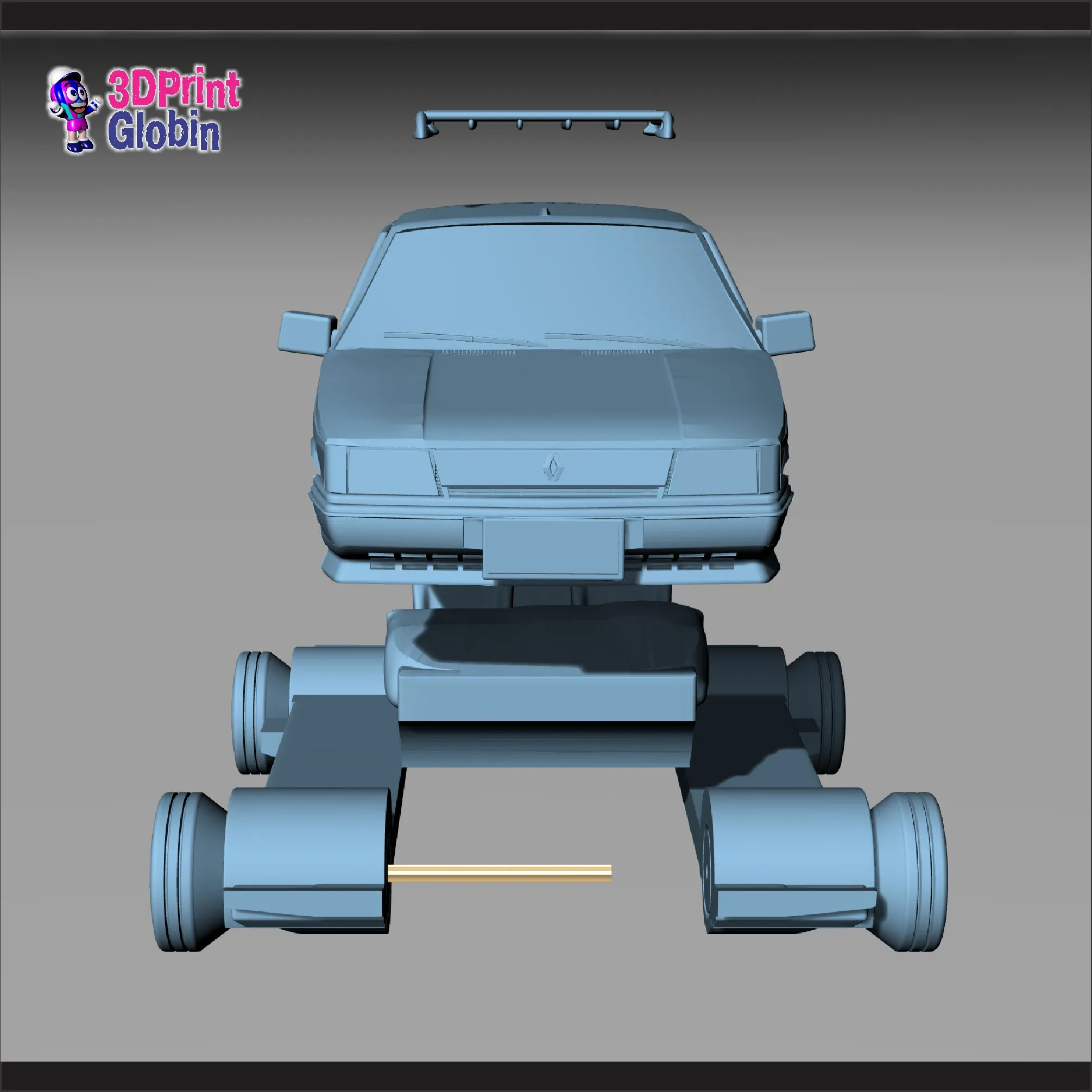 Renault 9 Brio - Incluye Soporte de Pared