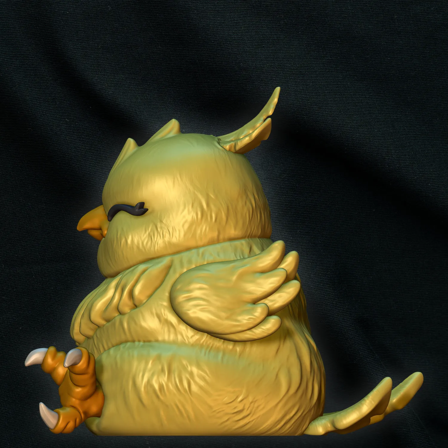 Fat chocobo chibi