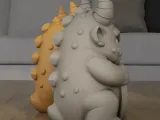 Desk Guardian Monster FDM Friendly 3D Model-7