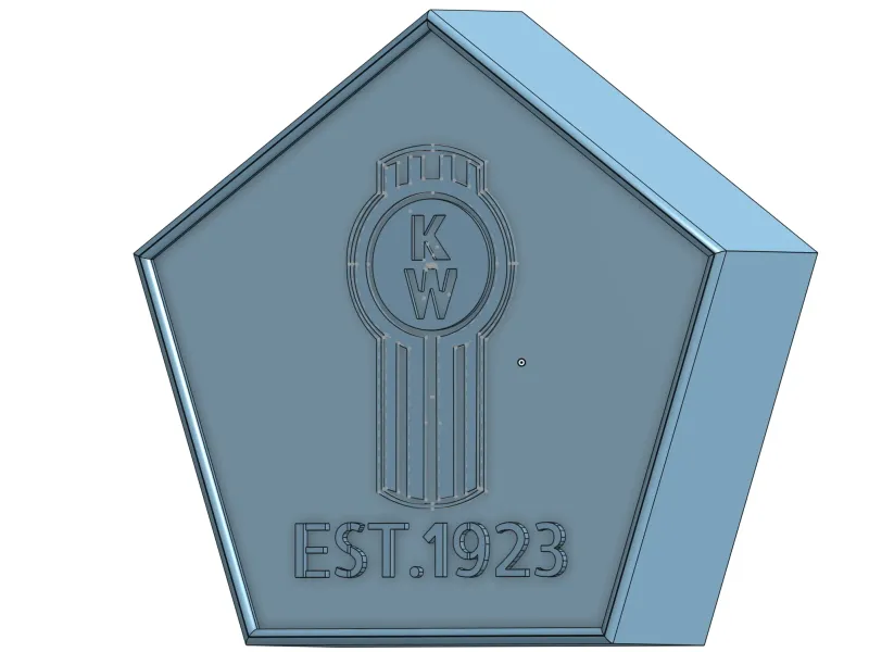 kenworth plaque