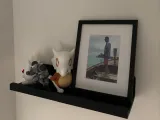 PETG Wall Shelf with Picture Frame Slot – IKEA Inspired-0