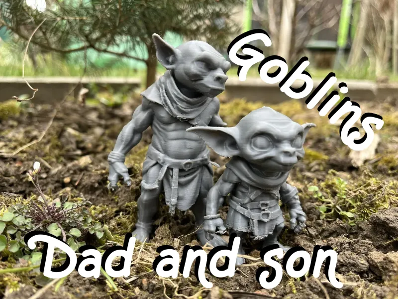 Goblins, father and son