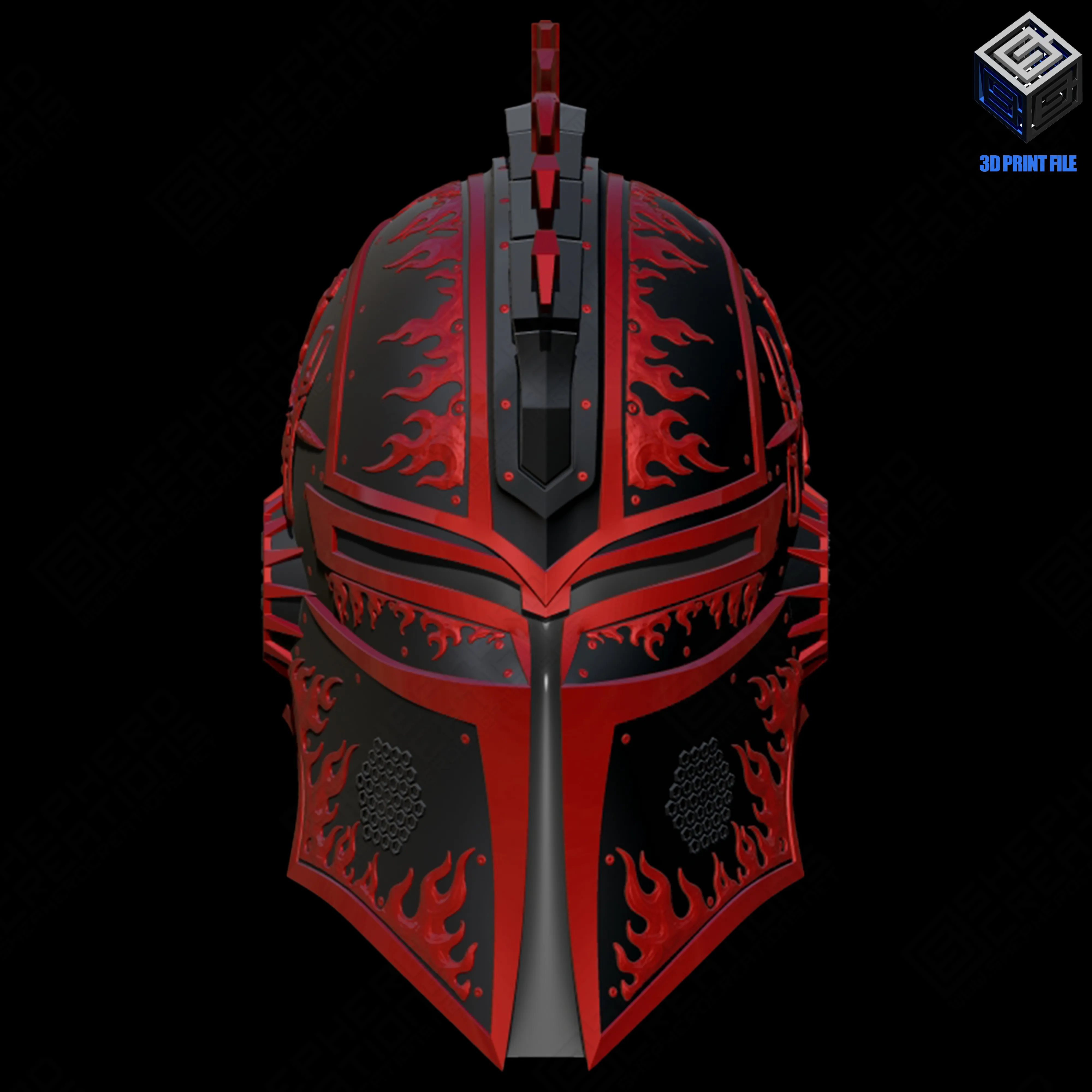 Ares Helm God of War Red Rising Inspired