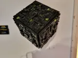 Bluebrixx Star Trek Borg-Kubus (Mid-Size) Wall Mount-0