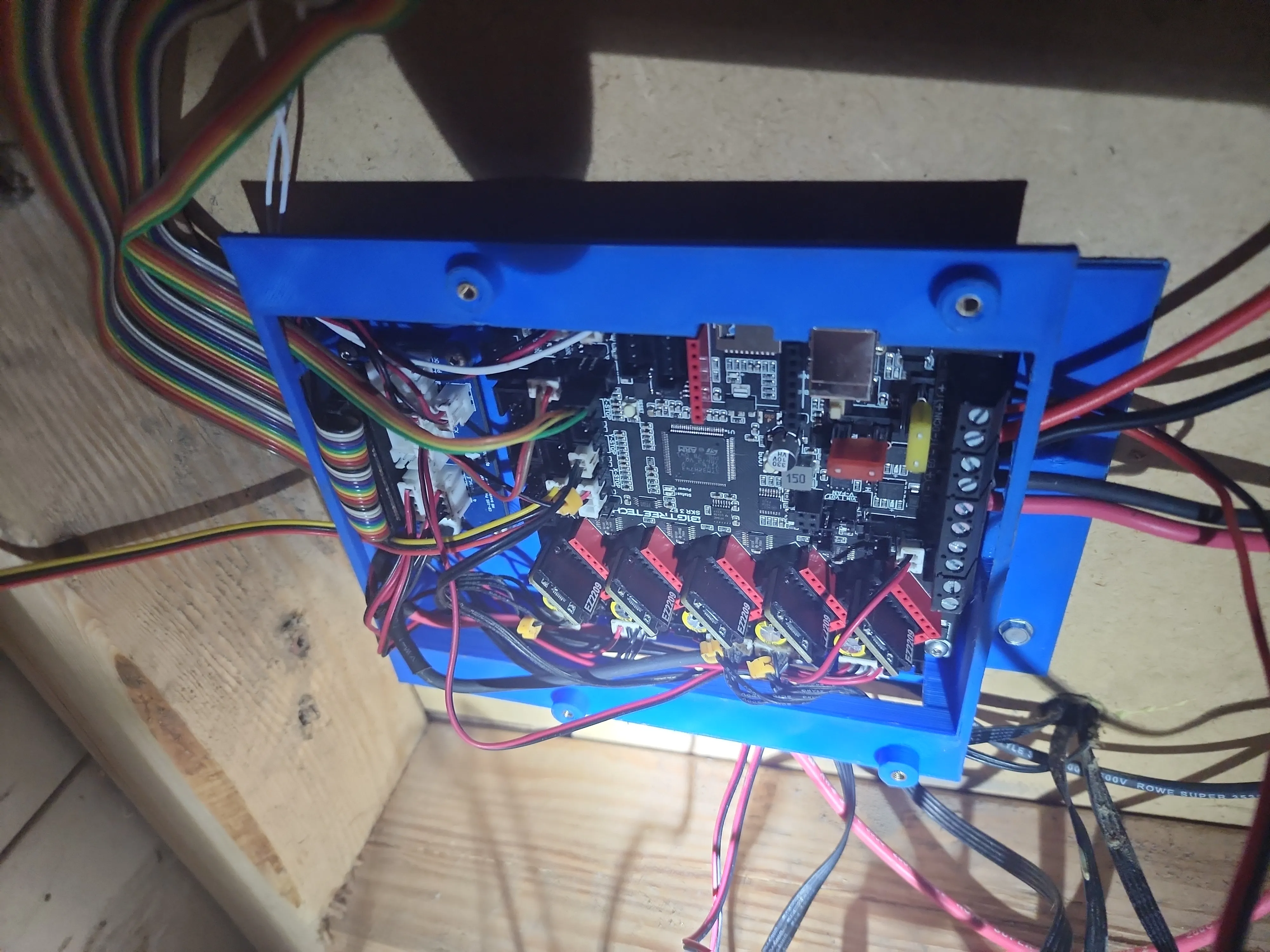 BIGTREETECH BTT SKR 3 EZ w/Cr10 Ribbon board case.
