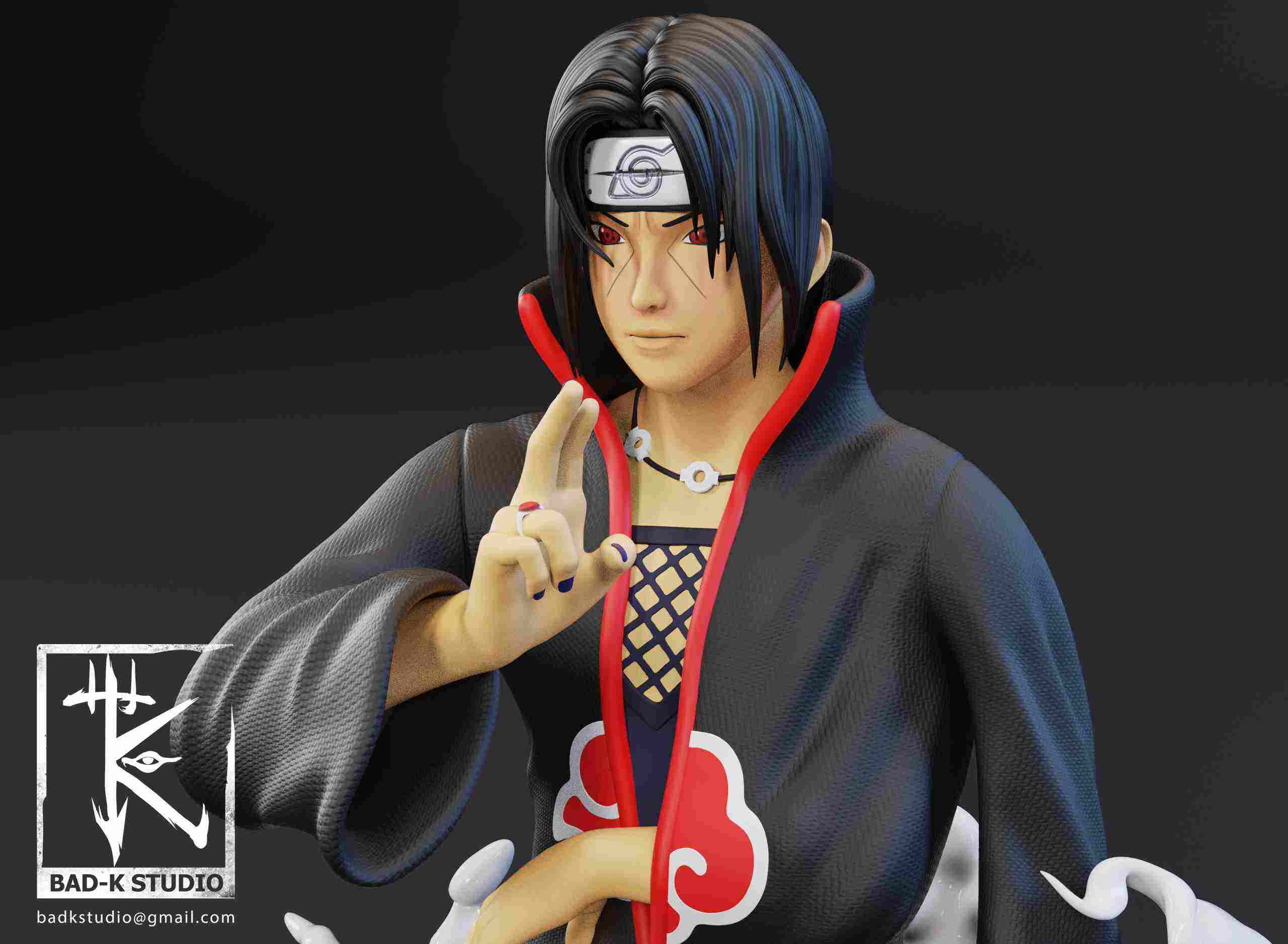 Uchiha Itachi 3d Printing Model 3d Models Download Creality Cloud 6663