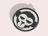 monkey keychain-0