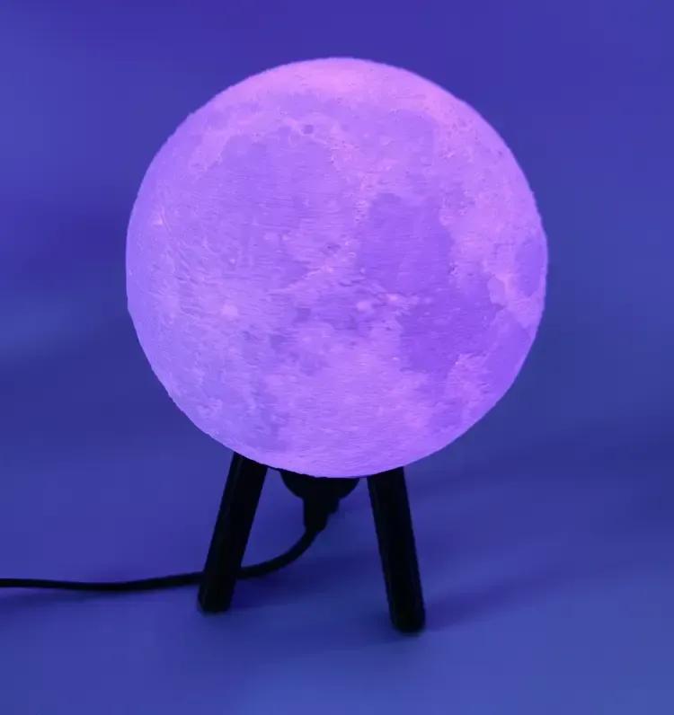 Desk/Hanging Moon Mamp