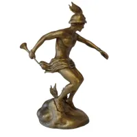 Hermes Staute Greek God 3D print model-2