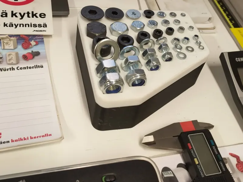 fasteners examble stand
