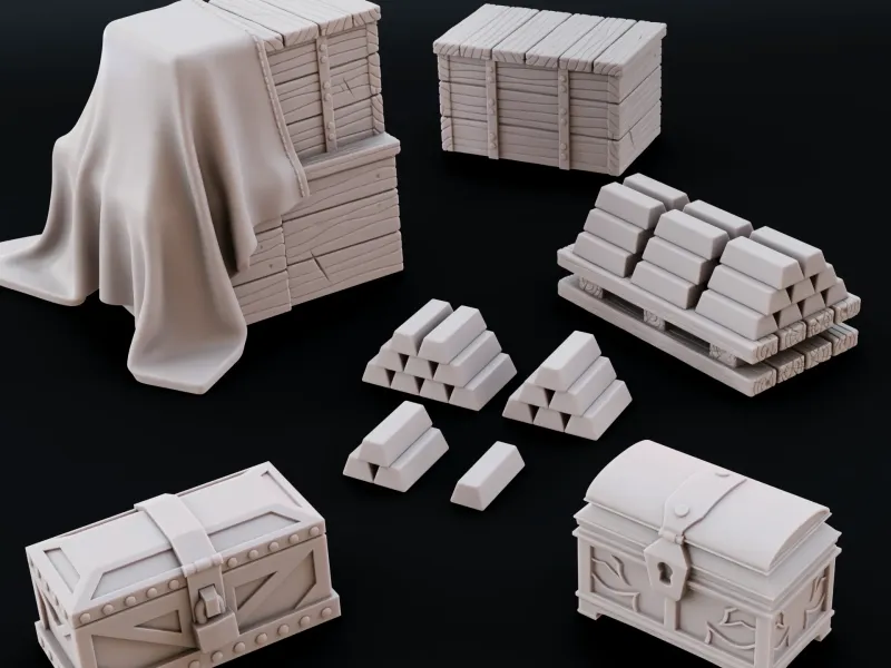 Chests & Cargo | Tabletop RPG Treasure Scatter