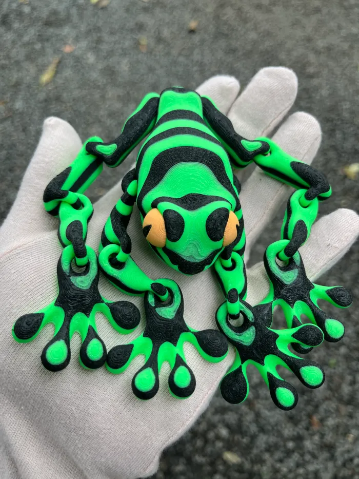 3D Printer Files | 3MF File | ZEBRA FLEXI FROG V2 | Creality Cloud