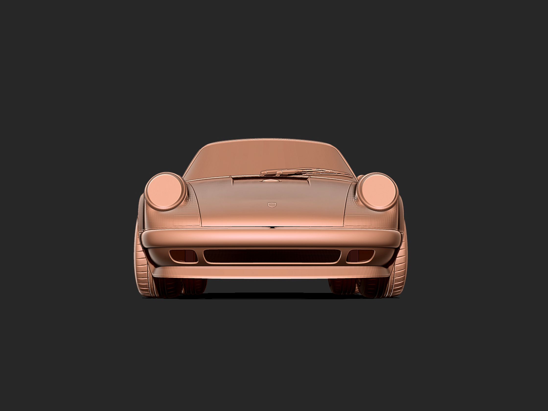 Porsche 911 classic 3d print model | 3D models download | Creality Cloud