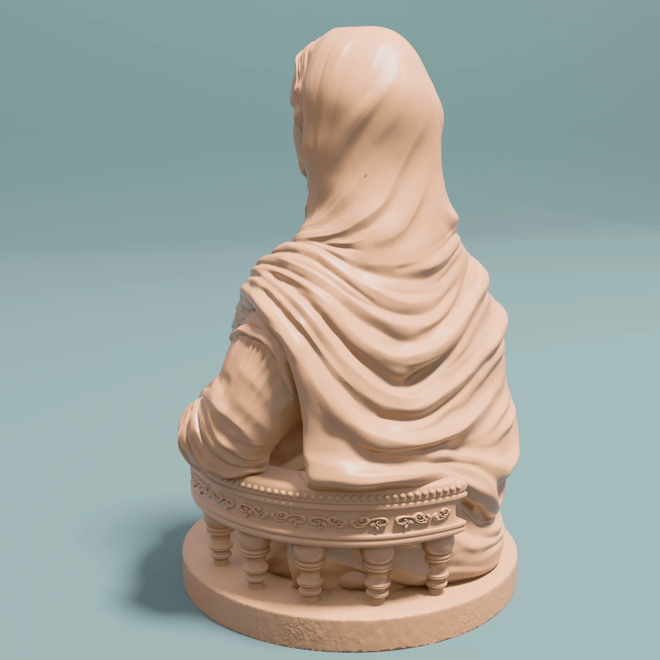 Mona Lisa 3D Sculpture