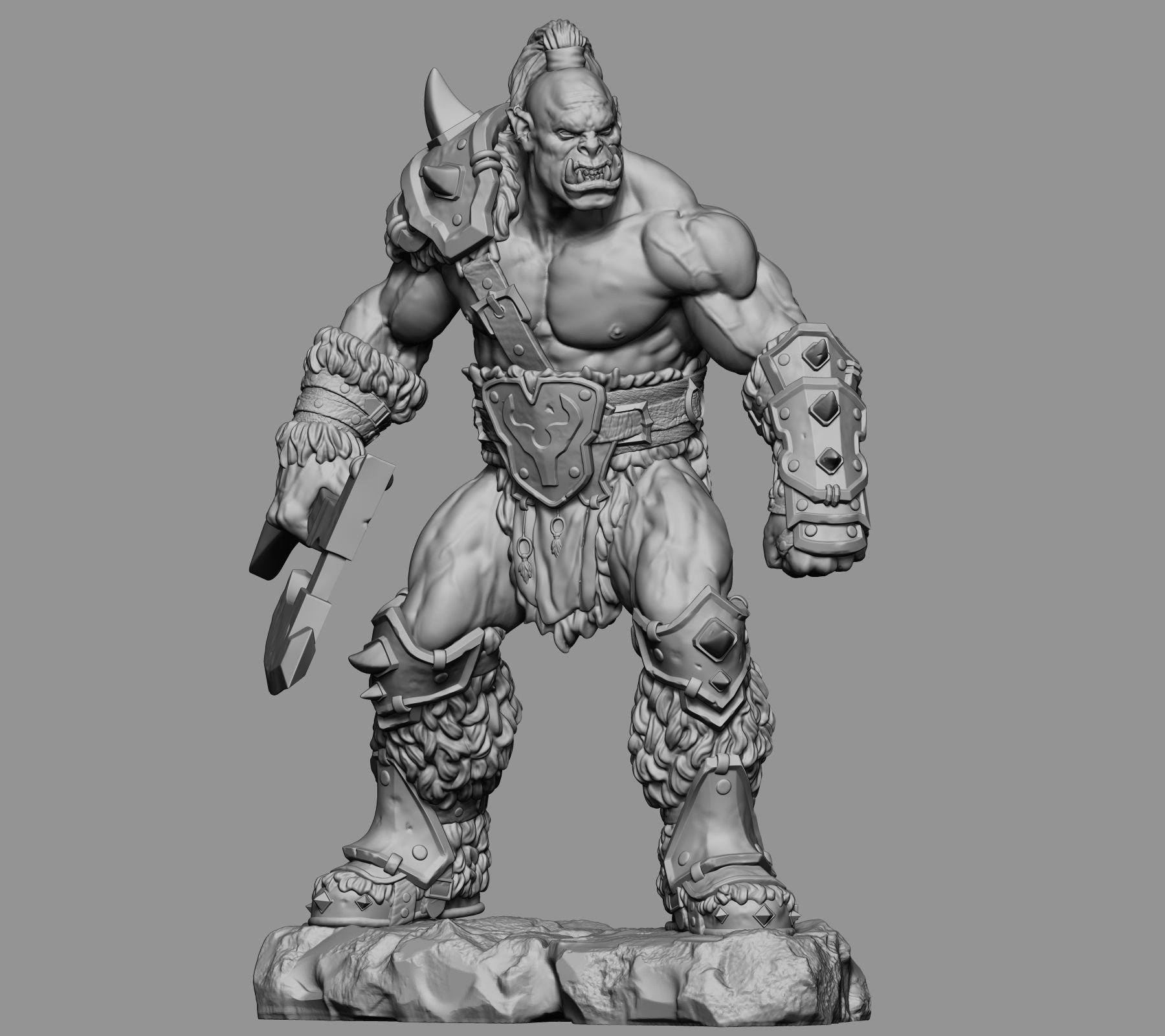 Orc Warrior | 3D models download | Creality Cloud