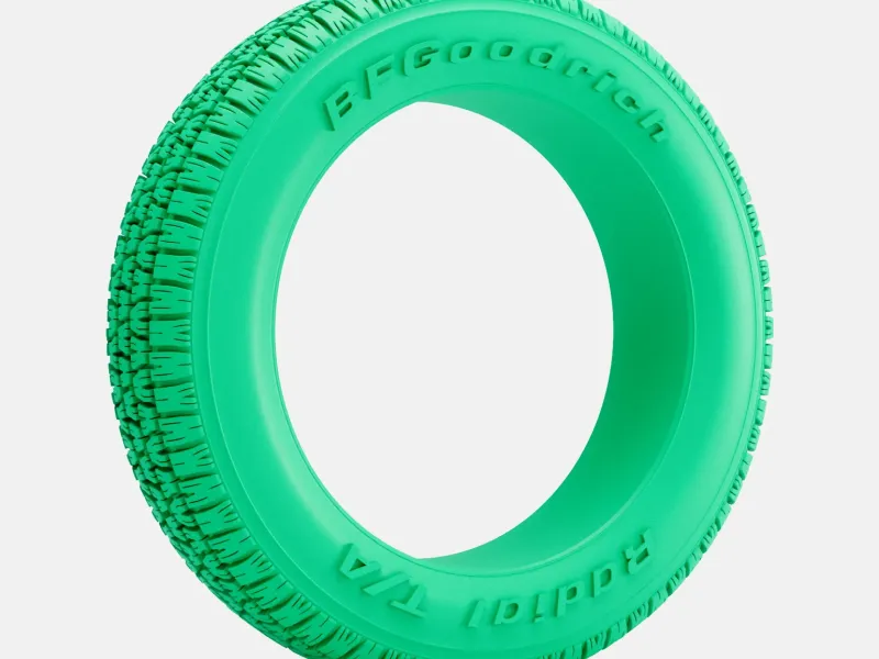 schaal 1/24, 15x5 BFGoodrich Radial T/A-band