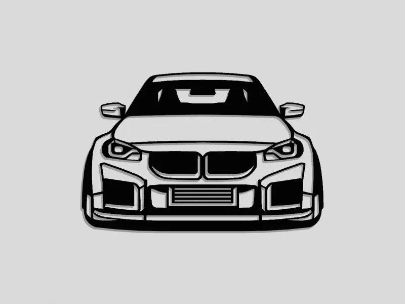 BMW M2 G87 Anteriore sintonizzata