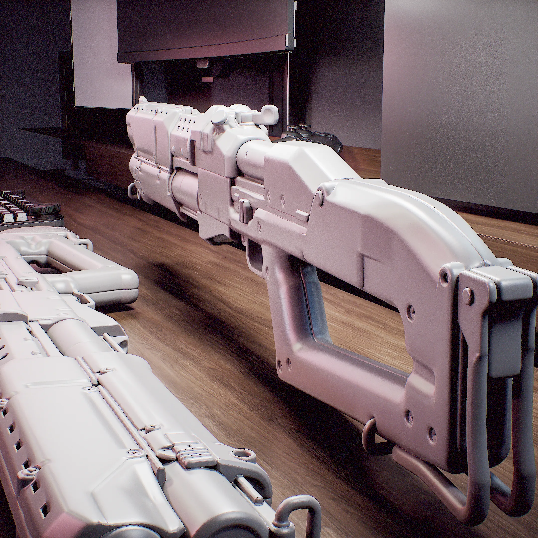 Budget Arm Carnage Shotgun Fan art Cyberpunk 2077