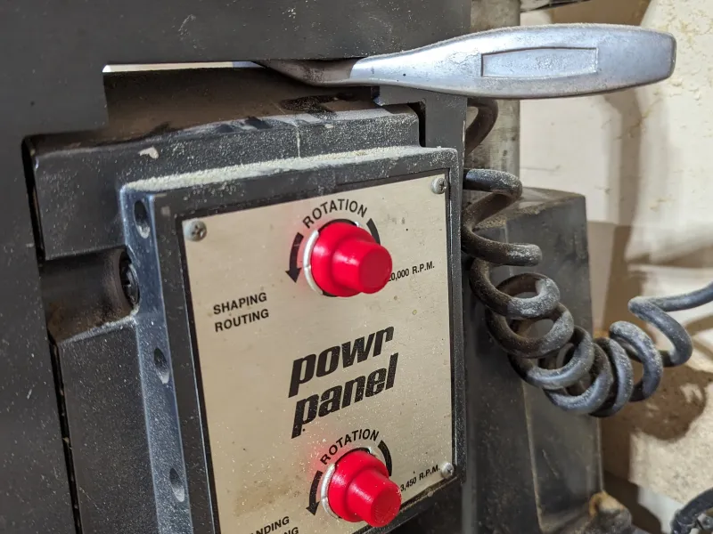 Montgomery Ward Powr Kraft Radial Arm Saw Spindle Cover