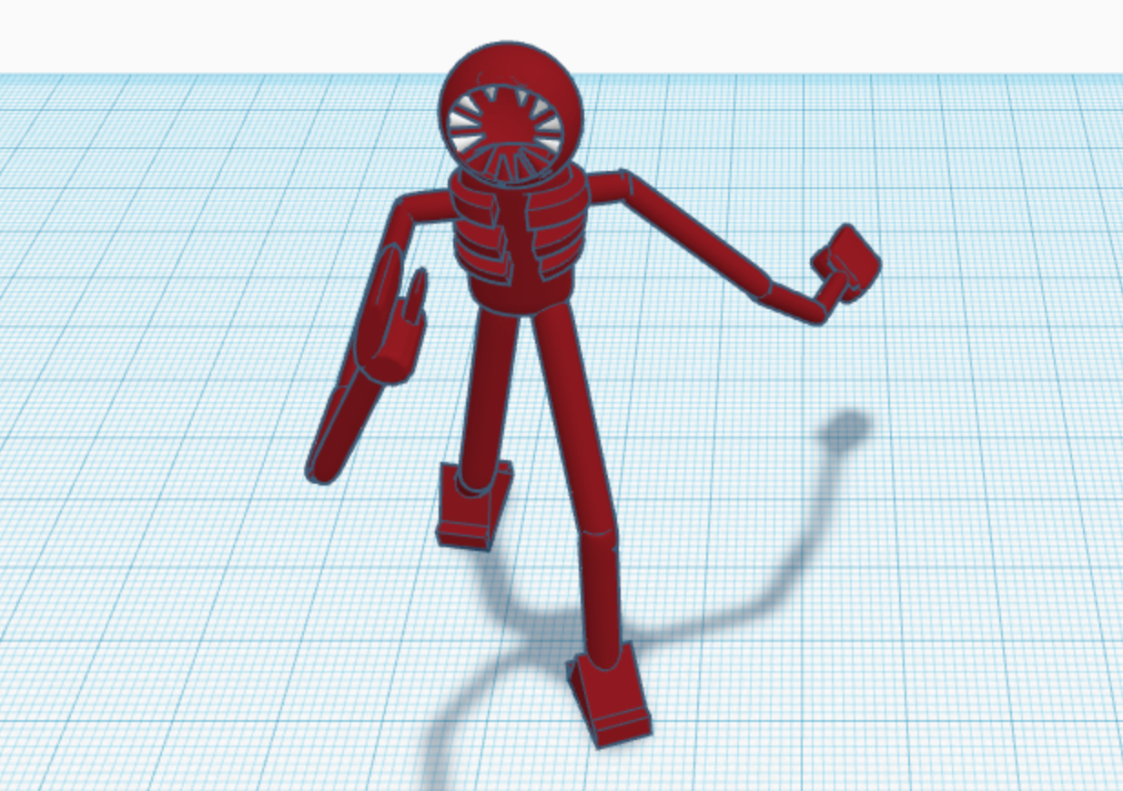 I made a 3D model to print of SCP-173 : r/SCP