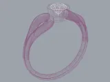 Bezel Set Engagement Ring-6