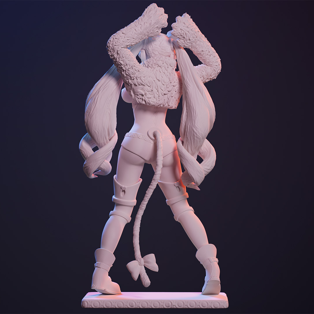 Lucky Chloe  fanart  Tekken | 3D models download | Creality Cloud