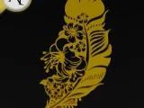 Feather - Silhouette - 2D Wall Art Decor-0