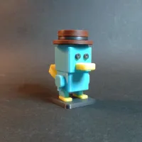 SQUARED PERRY THE PLATYPUS - PHINEAS AND FERB-0
