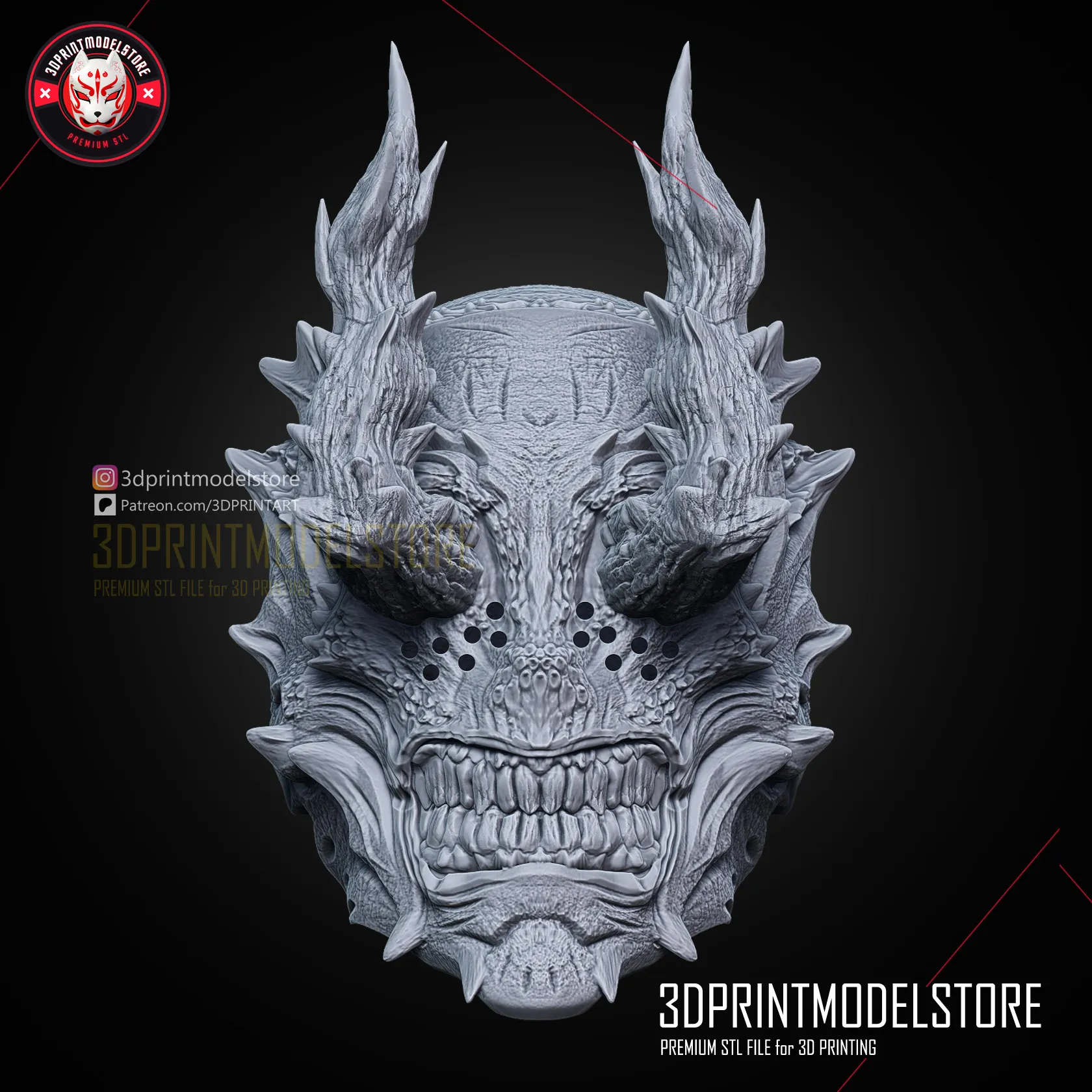 Hanami Mask - Jujutsu Kaisen Anime Cosplay Props