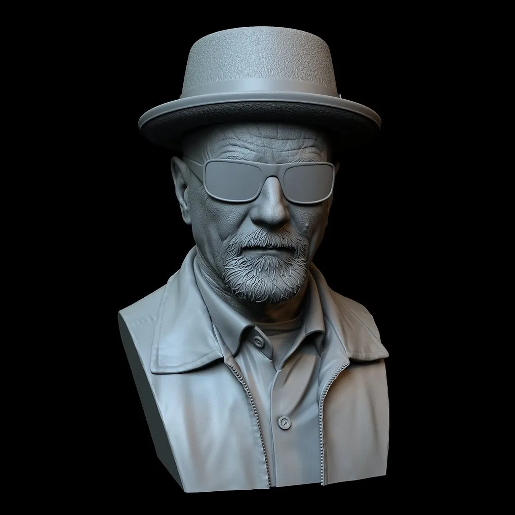 Walter White aka Heisenberg | 3D models download | Creality Cloud