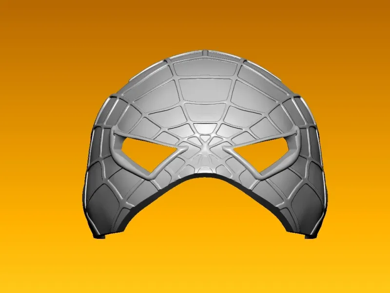 Spiderman Mask For Pets - 3D print