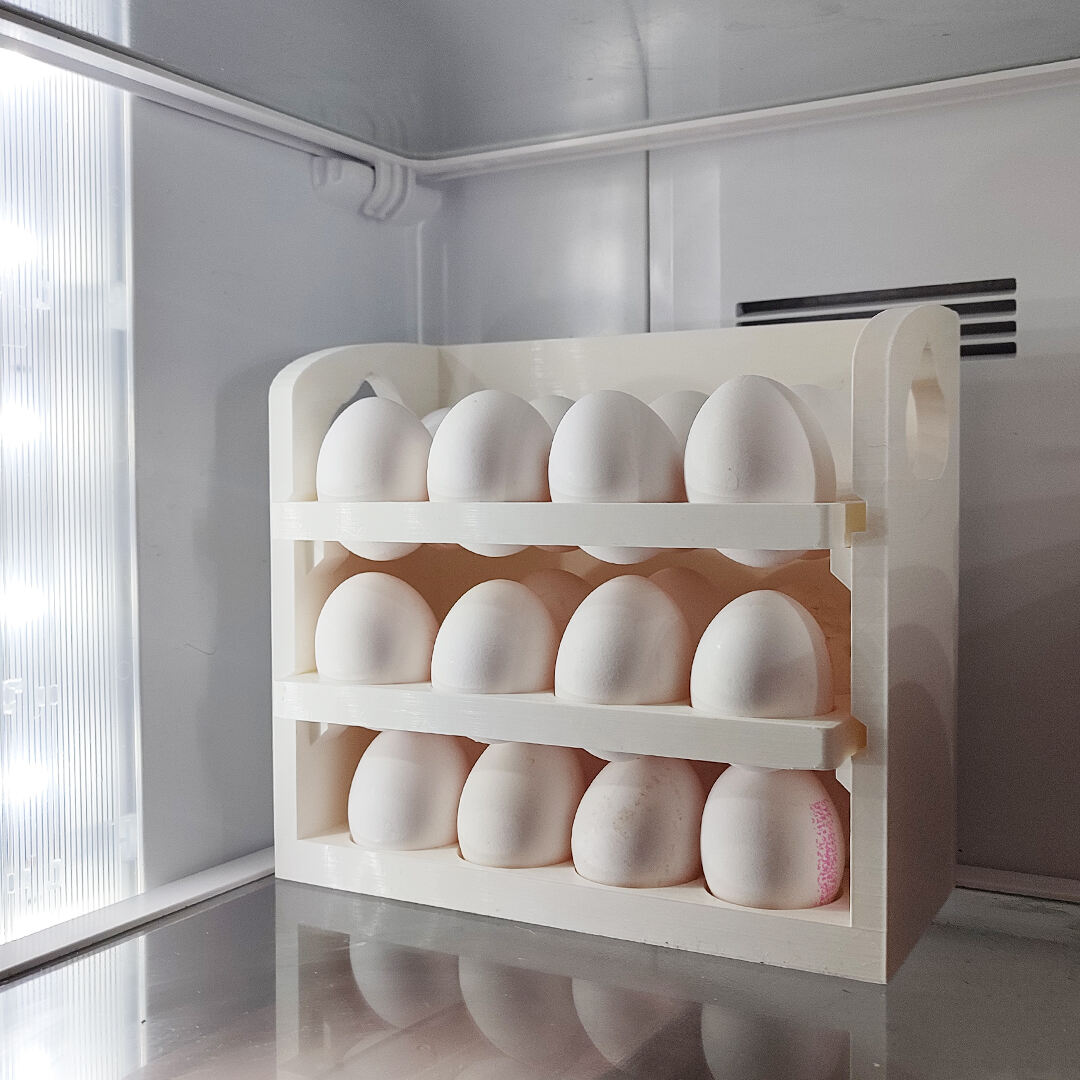 Egg Holder, Egg Storage Rack, Refrigerator Organizer Box