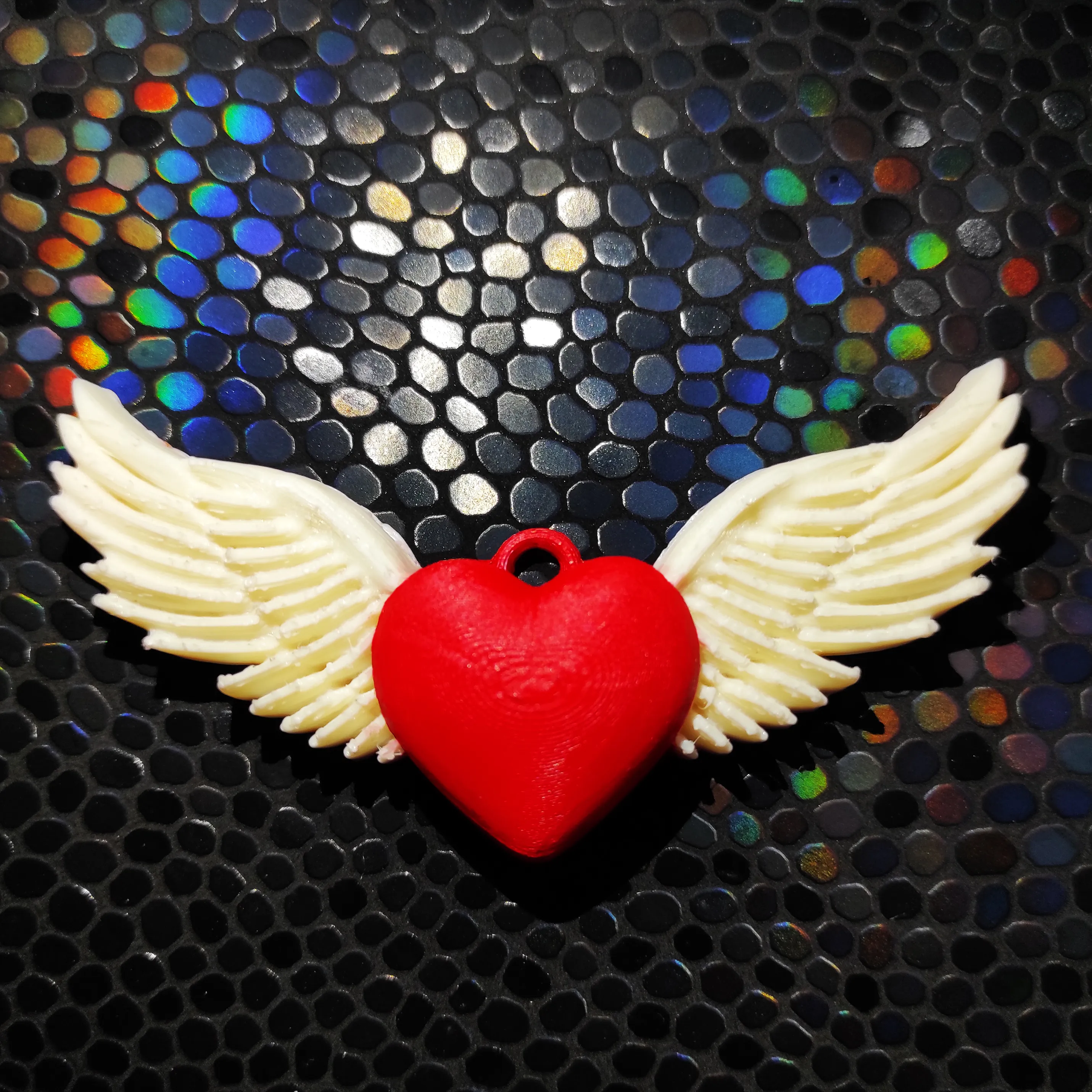 winged heart (2in1 knitted and simple models)