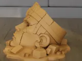 Broken King Statue 3D Print STL Model-3