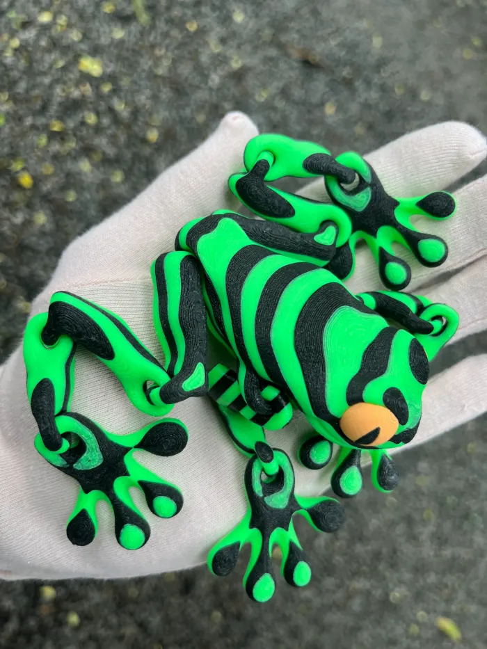 3D Printer Files | 3MF File | ZEBRA FLEXI FROG V2 | Creality Cloud