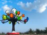 شجرة الرياح ببيض عيد الفصح - بونساي-2