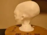 Alien Head on a stand-3
