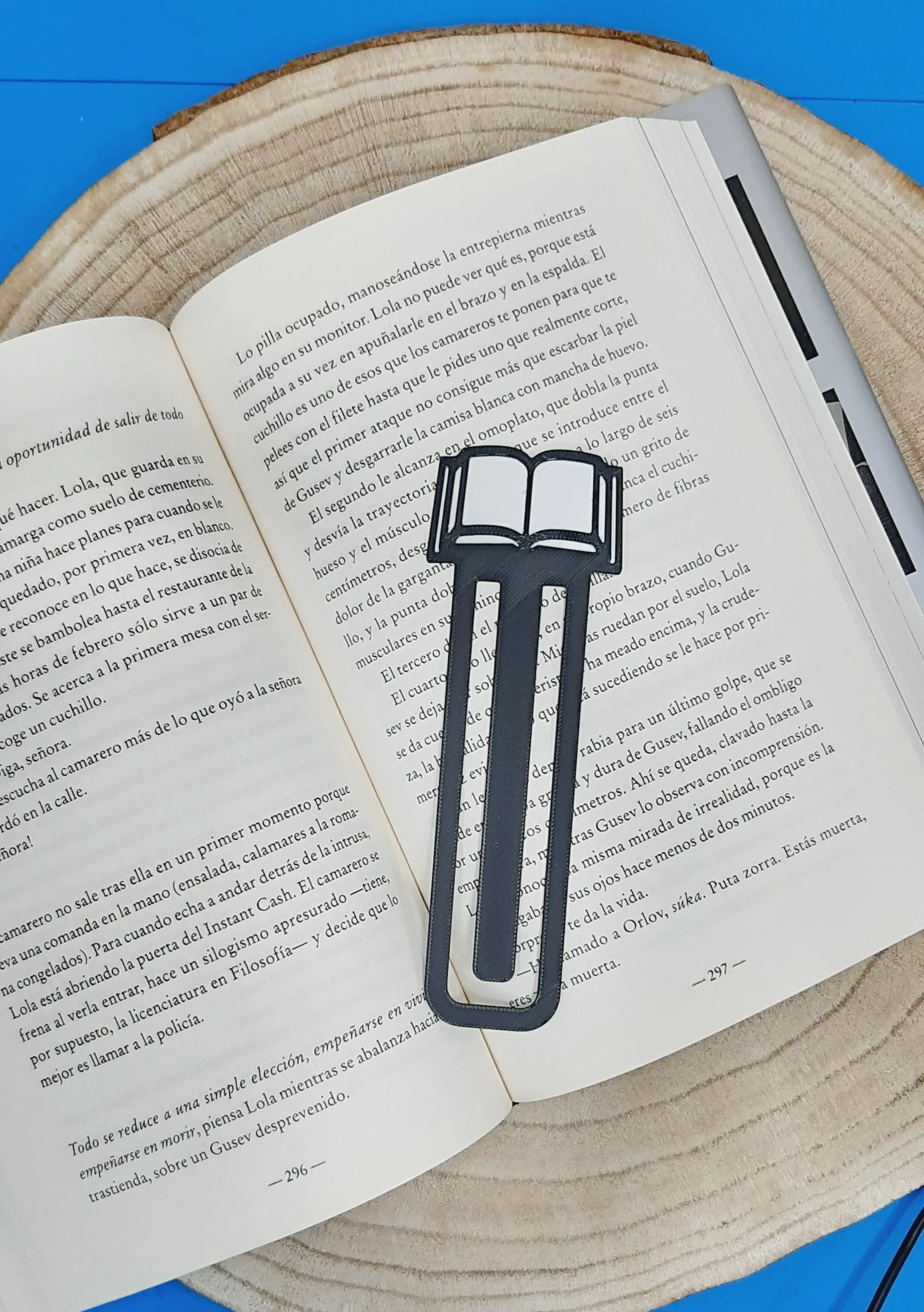 MARCAPÁGINAS LIBRO / BOOK BOOKMARK