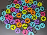 🔤 Varsity Letter Keychains – Alphabet Collection 🎒✨-1