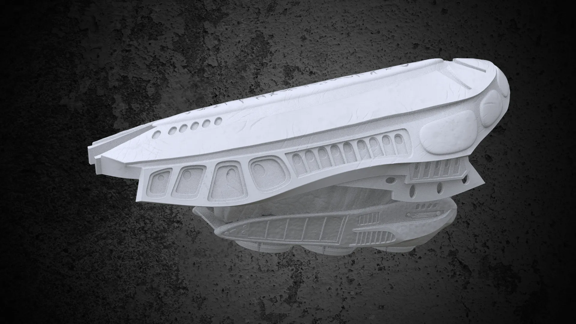 Feral Predator Left Gauntlet from the movie Prey