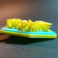 UKRAINE 3D FLAG-3