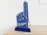 Présentoir pour doigt en mousse des Dodgers de Los Angeles, Collection sportive-4