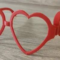 San Valentine Glasses with Love and Heart-6