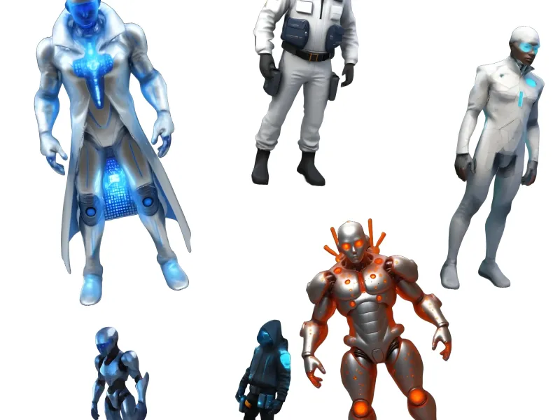 Cybernetic Character Collection