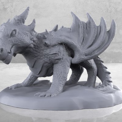 Angry Baby Dragon