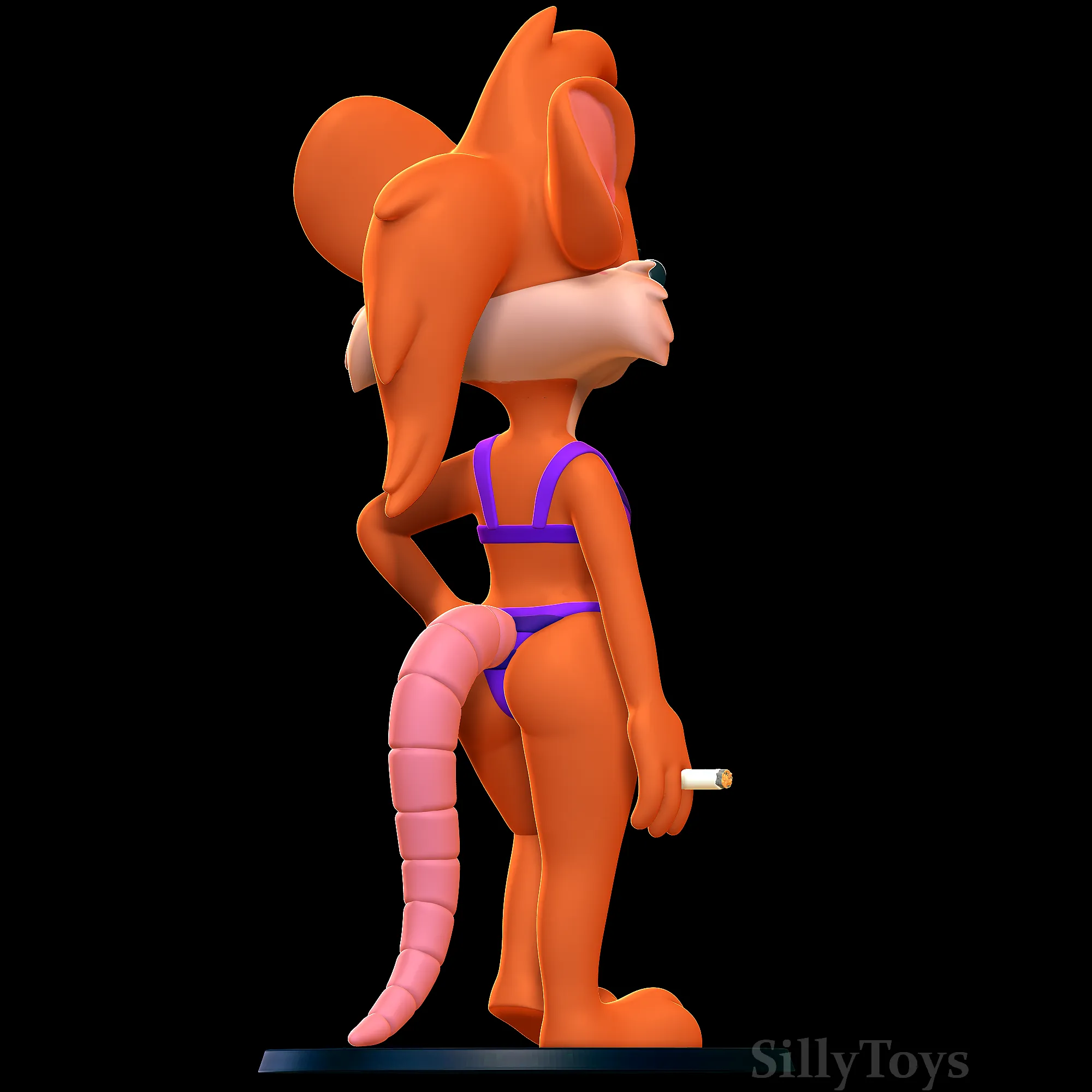 Rubella Rat with Bikini - Tiny Toons Adventures