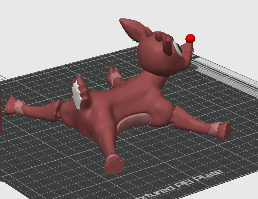 Sacho Rudolph Model articulated Rudolph | 3D models download | Creality Cloud