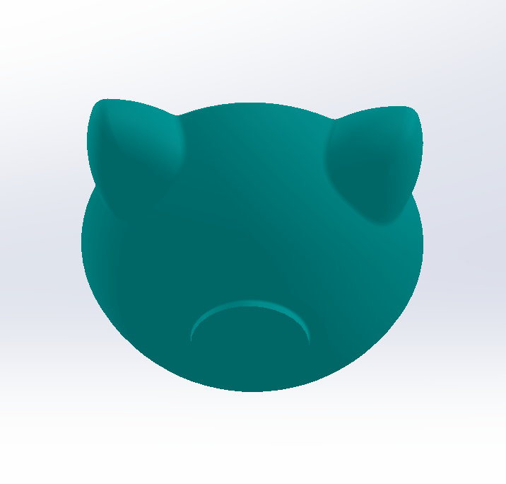 Cat bowl with drinker 3D models download Creality Cloud